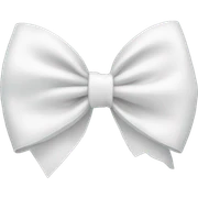 white bow sticker