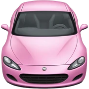 Pink car sticker
