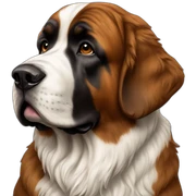 Saint-Bernar sticker