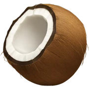 Coconut  sticker