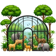 Zoo sticker