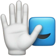 help hand sticker