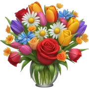Flowers sticker