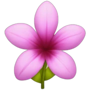 bambi flower sticker