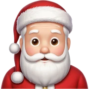 Santa claus sticker