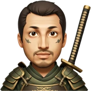 Ancient Samurai sticker