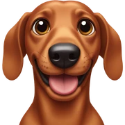 Sausage dog  sticker