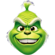 the Grinch sticker