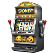 Slot machine sticker