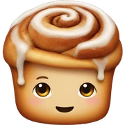 Cinnamon bun sticker