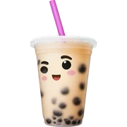 Bubble tea sticker