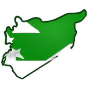 syria green sticker