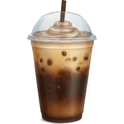 Iced coffee sticker