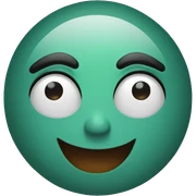Emoji met draaiende ogen sticker