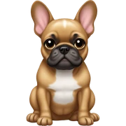 Fawn frenchie sticker