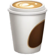Coffee sticker