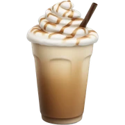 Iced latte sticker