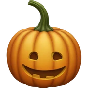 Pumpkin sticker