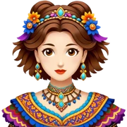 Folkloric Dancer sticker