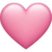 Pink heart sticker