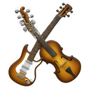 music instrument sticker