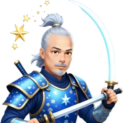 Celestial Samurai sticker