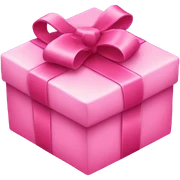 Pink present  sticker