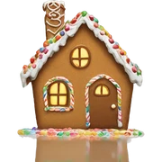 Gingerbread house  sticker
