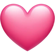 Cute heart sticker
