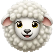 Sheep sticker
