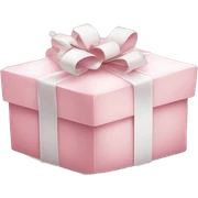 Light pink Christmas gifts under a white Christmas tree  sticker