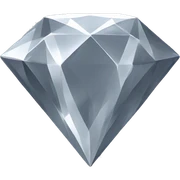 Grey diamond sticker