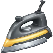 clothes iron sticker