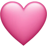 pink heart sticker