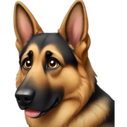 german shepard sticker