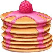 Pink pancakes  sticker