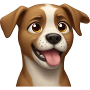 Dog crying sticker