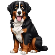 Bernese Mountain dog sticker