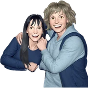 happy moments with friends sticker