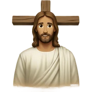 Jesus cross sticker