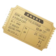 ticket sticker