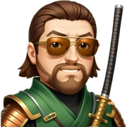 Samurai Sentry sticker
