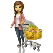 shopping sticker