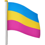 Pansexual flag sticker