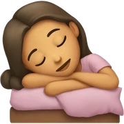 girl sleeping  sticker