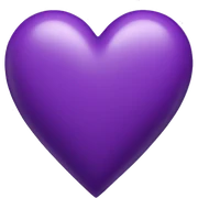 Purple heart sticker