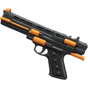 plastic gun toy sticker