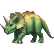 Triceratops sticker