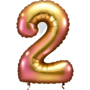 Birthday Ballon number "3" sticker