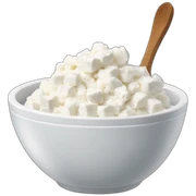 cottage cheese in a bowl sticker